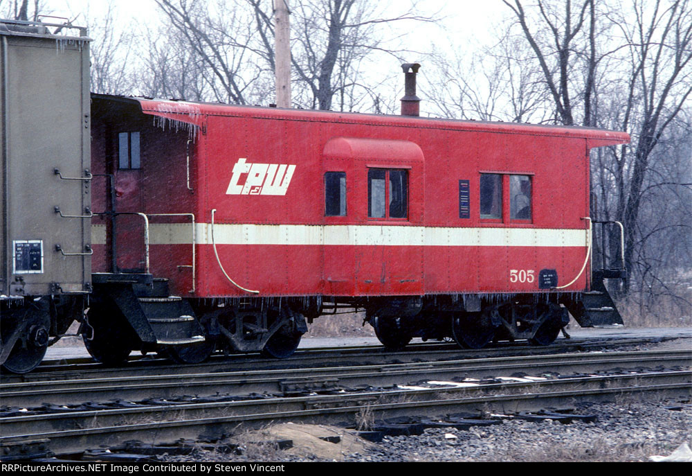 Toledo Peoria & Western caboose #505